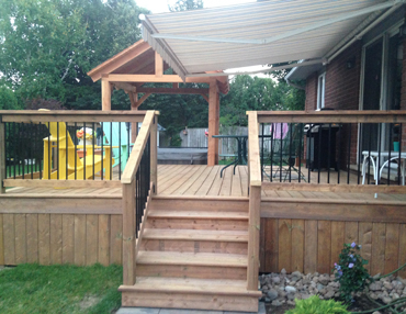 wood in the landscape by terrascape landscape construction